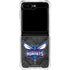 NBA Charlotte Hornets Dark Rust Galaxy Z Flip5 5G Clear Case