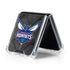 NBA Charlotte Hornets Dark Rust Galaxy Z Flip5 5G Clear Case
