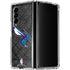NBA Charlotte Hornets Dark Rust Galaxy Z Fold4 5G Clear Case