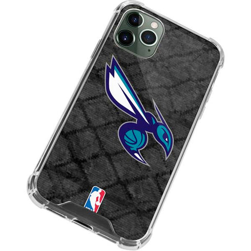 NBA Charlotte Hornets Dark Rust iPhone 11 Pro Max Clear Case