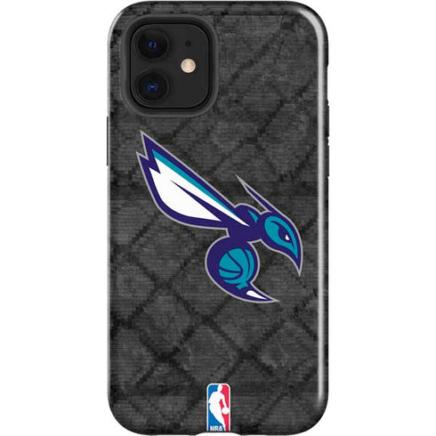 NBA Charlotte Hornets Dark Rust iPhone 12 Impact Case