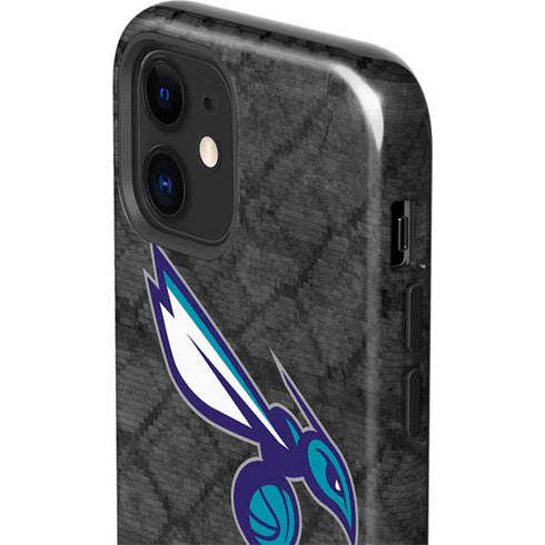 NBA Charlotte Hornets Dark Rust iPhone 12 Impact Case