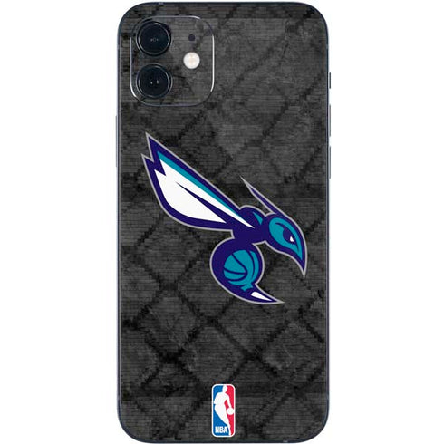 NBA Charlotte Hornets Dark Rust iPhone 12 Mini Skin