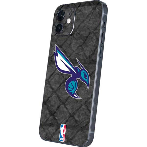 NBA Charlotte Hornets Dark Rust iPhone 12 Mini Skin