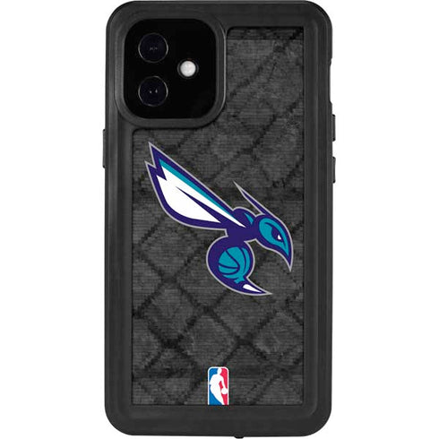 NBA Charlotte Hornets Dark Rust iPhone 12 Mini Waterproof Case