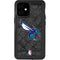 NBA Charlotte Hornets Dark Rust iPhone 12 Mini Waterproof Case