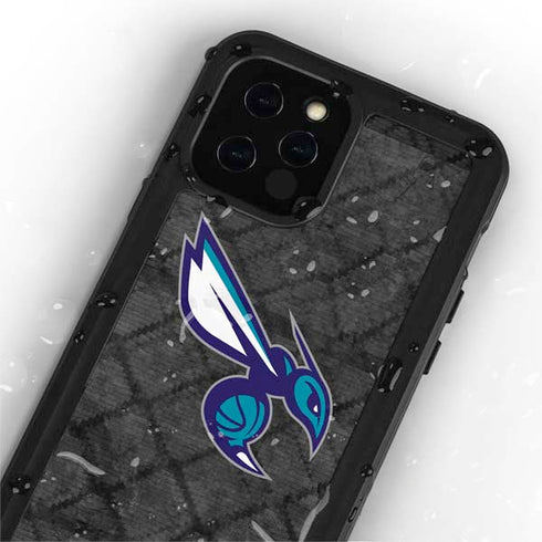 NBA Charlotte Hornets Dark Rust iPhone 12 Pro Waterproof Case