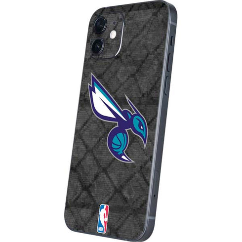 NBA Charlotte Hornets Dark Rust iPhone 12 Skin