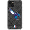 NBA Charlotte Hornets Dark Rust iPhone 13 Mini Clear Case