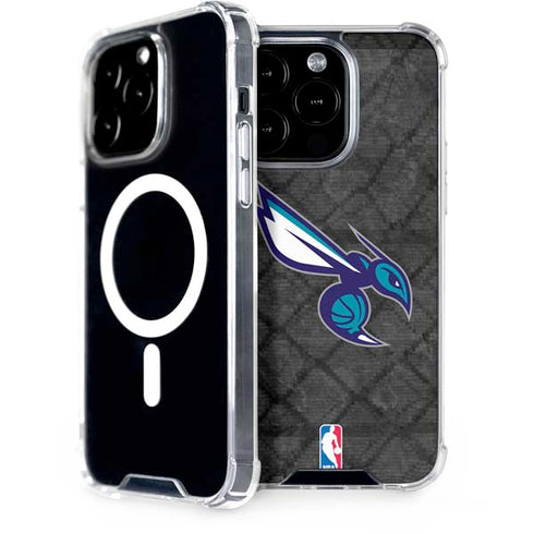 NBA Charlotte Hornets Dark Rust iPhone 13 Pro MagSafe Case