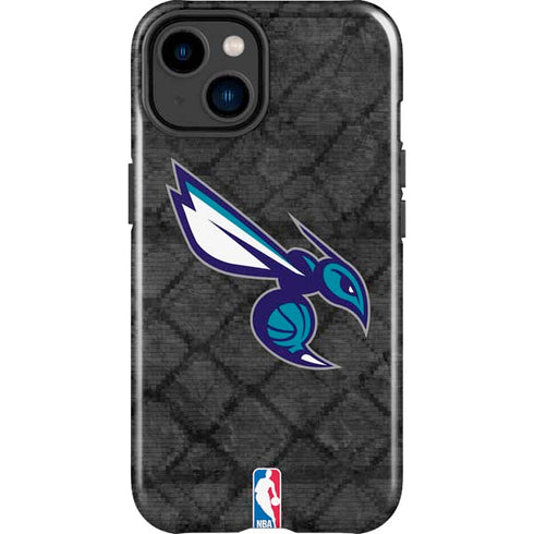 NBA Charlotte Hornets Dark Rust iPhone 15 Plus Impact Case