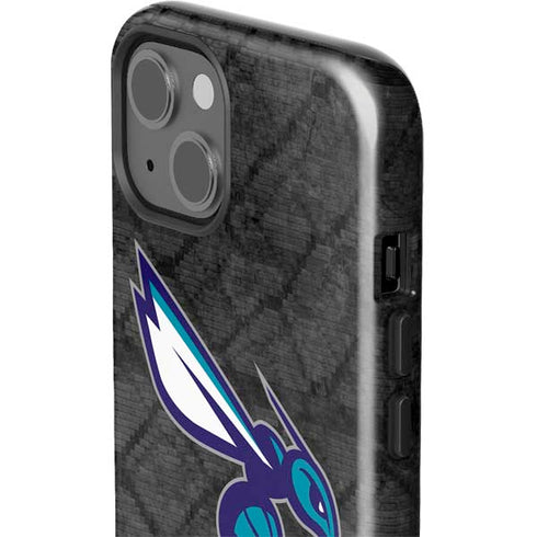 NBA Charlotte Hornets Dark Rust iPhone 14 Impact Case