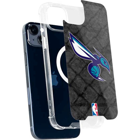 NBA Charlotte Hornets Dark Rust iPhone 14 Plus MagSafe Case