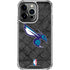 NBA Charlotte Hornets Dark Rust iPhone 15 Pro Clear Case