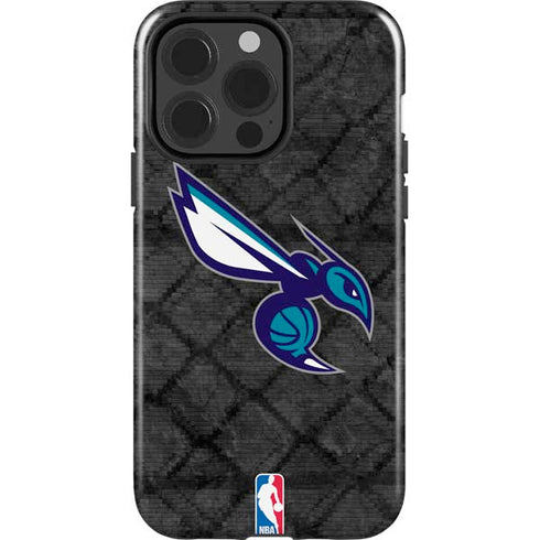 NBA Charlotte Hornets Dark Rust iPhone 15 Pro Impact Case