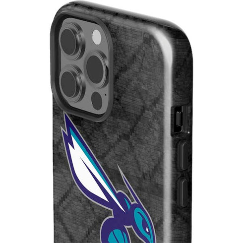NBA Charlotte Hornets Dark Rust iPhone 15 Pro Max Impact Case