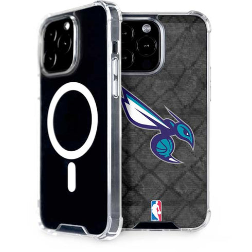 NBA Charlotte Hornets Dark Rust iPhone 15 Pro Max MagSafe Case