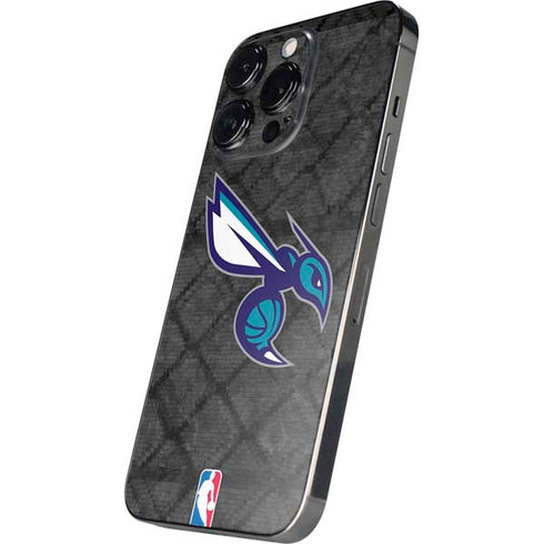 NBA Charlotte Hornets Dark Rust iPhone 14 Pro Max Skin