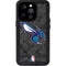 NBA Charlotte Hornets Dark Rust iPhone 14 Pro Waterproof Case