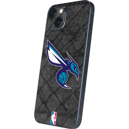 NBA Charlotte Hornets Dark Rust iPhone 14 Skin