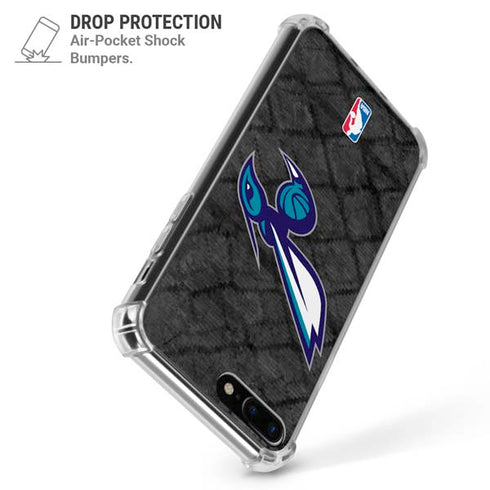 NBA Charlotte Hornets Dark Rust iPhone 7/8 Plus Clear Case