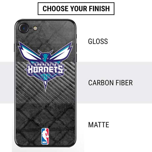 NBA Charlotte Hornets Dark Rust iPhone SE (2nd & 3rd Gen) Skin