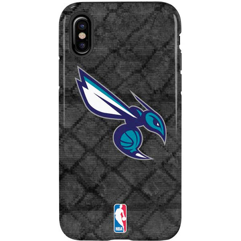NBA Charlotte Hornets Dark Rust iPhone X Pro Case