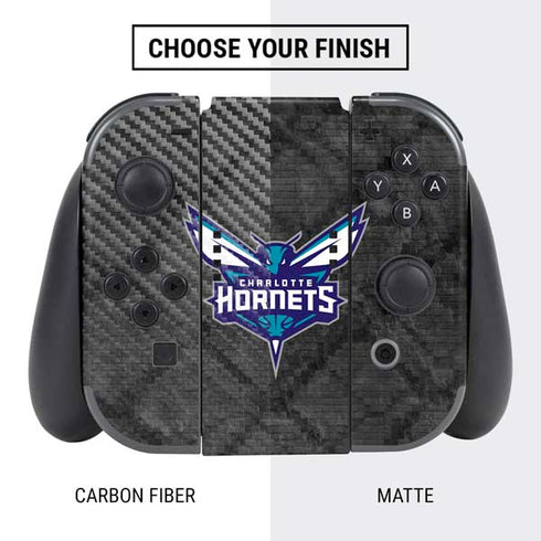 NBA Charlotte Hornets Dark Rust Nintendo Switch Bundle Skin