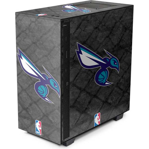 NBA Charlotte Hornets Dark Rust NZXT H510 Compact ATX Mid-Tower Case Skin