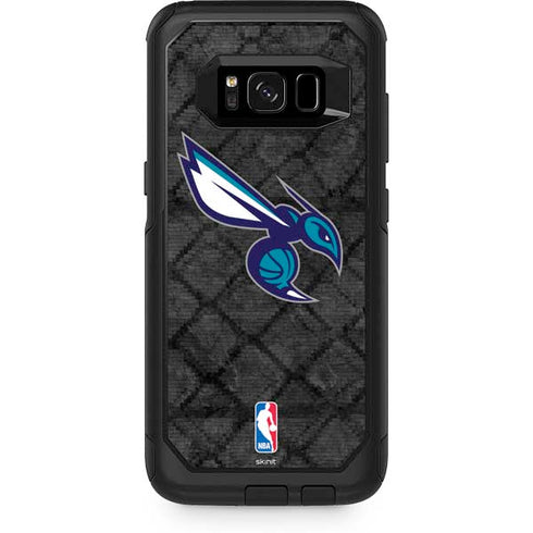 NBA Charlotte Hornets Dark Rust Otterbox Commuter Galaxy Skin