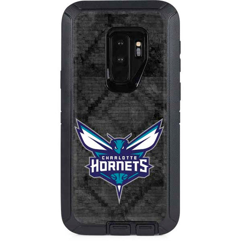 NBA Charlotte Hornets Dark Rust Otterbox Defender Galaxy Skin