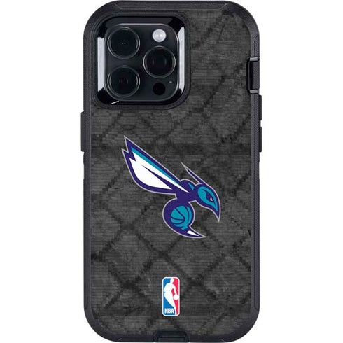 NBA Charlotte Hornets Dark Rust Otterbox Defender iPhone Skin