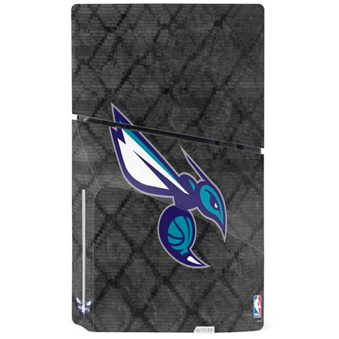 NBA Charlotte Hornets Dark Rust PS5 Slim Disk Bundle Skin