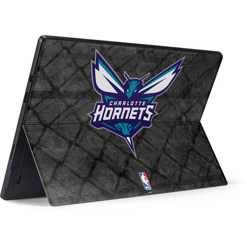 NBA Charlotte Hornets Dark Rust Surface Pro 7 Skin