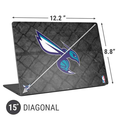 NBA Charlotte Hornets Dark Rust Universal Laptop 15in (12.2 x 8.8in) Skin