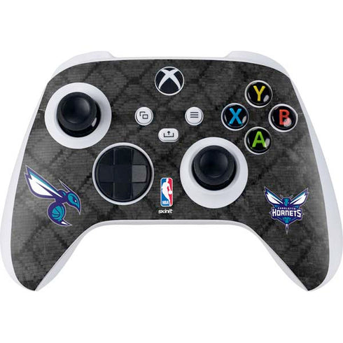 NBA Charlotte Hornets Dark Rust Xbox Series S Controller Skin