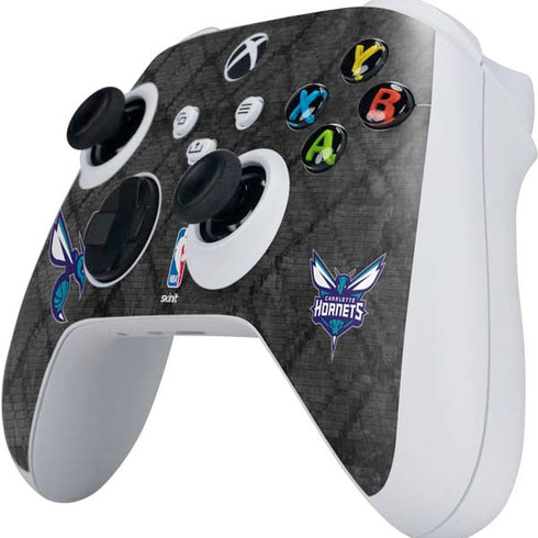 NBA Charlotte Hornets Dark Rust Xbox Series S Controller Skin