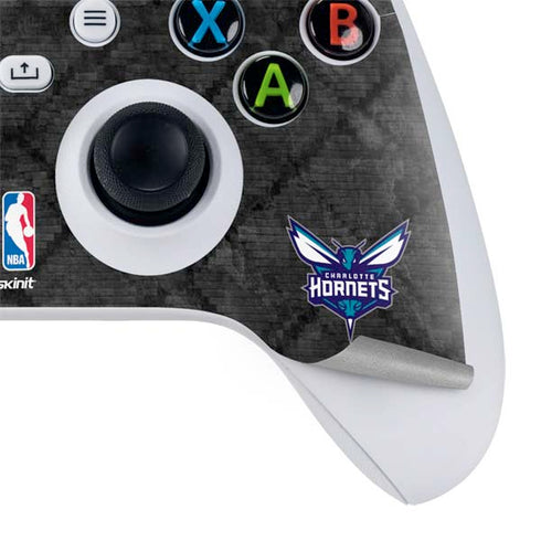 NBA Charlotte Hornets Dark Rust Xbox Series S Controller Skin