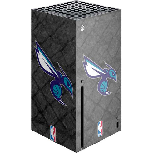 NBA Charlotte Hornets Dark Rust Xbox Series X Console Skin