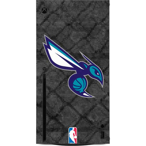 NBA Charlotte Hornets Dark Rust Xbox Series X Console Skin