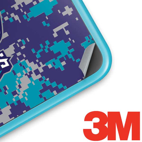 NBA Charlotte Hornets Digi Camo Nintendo 2DS XL (2017) Skin