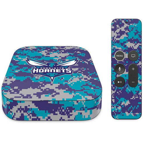 NBA Charlotte Hornets Digi Camo Apple TV Skin