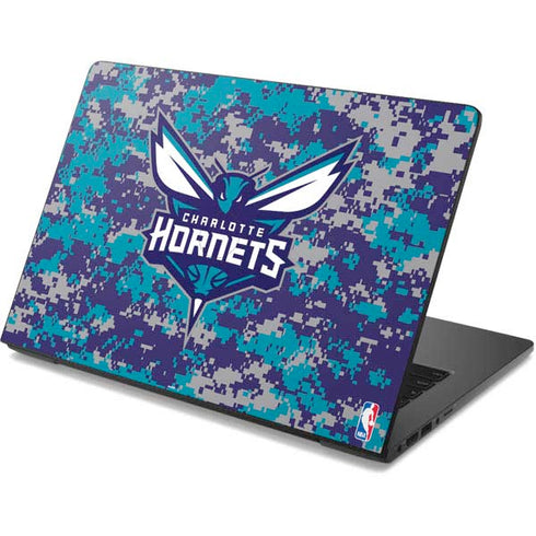 NBA Charlotte Hornets Digi Camo Dell Chromebook Skin