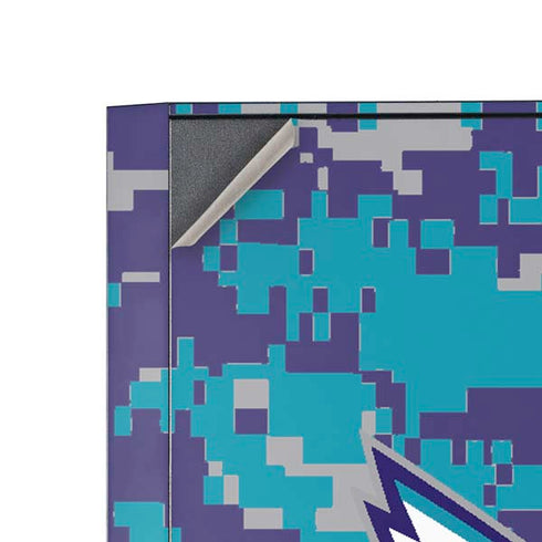 NBA Charlotte Hornets Digi Camo Corsair 4000D Tempered Glass Mid-Tower ATX Case Skin