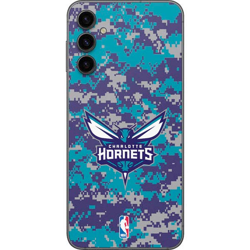 NBA Charlotte Hornets Digi Camo Galaxy A14 5G Skin