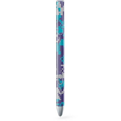 NBA Charlotte Hornets Digi Camo Galaxy Book 12in Skin
