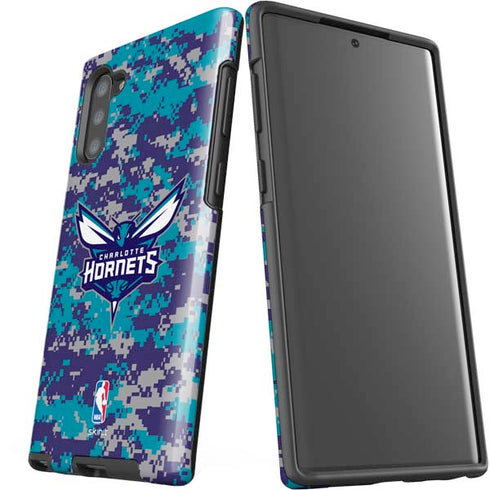 NBA Charlotte Hornets Digi Camo Galaxy Note 10 Pro Case