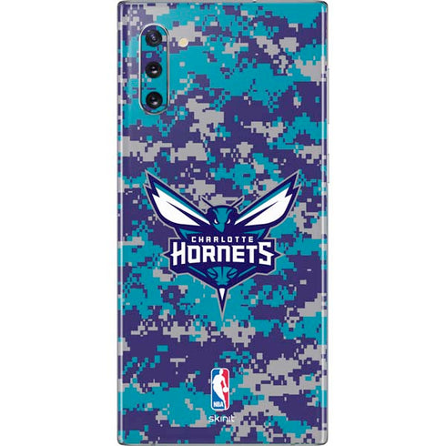 NBA Charlotte Hornets Digi Camo Galaxy Note 10 Skin