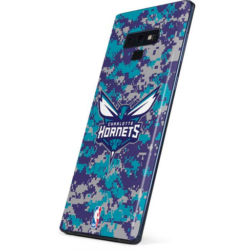 NBA Charlotte Hornets Digi Camo Galaxy Note 9 Skin