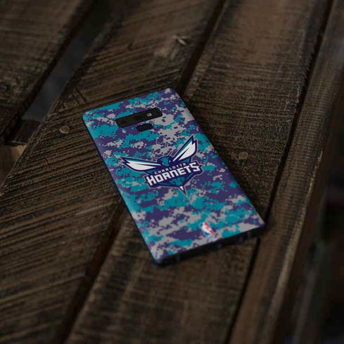 NBA Charlotte Hornets Digi Camo Galaxy Note 9 Skin